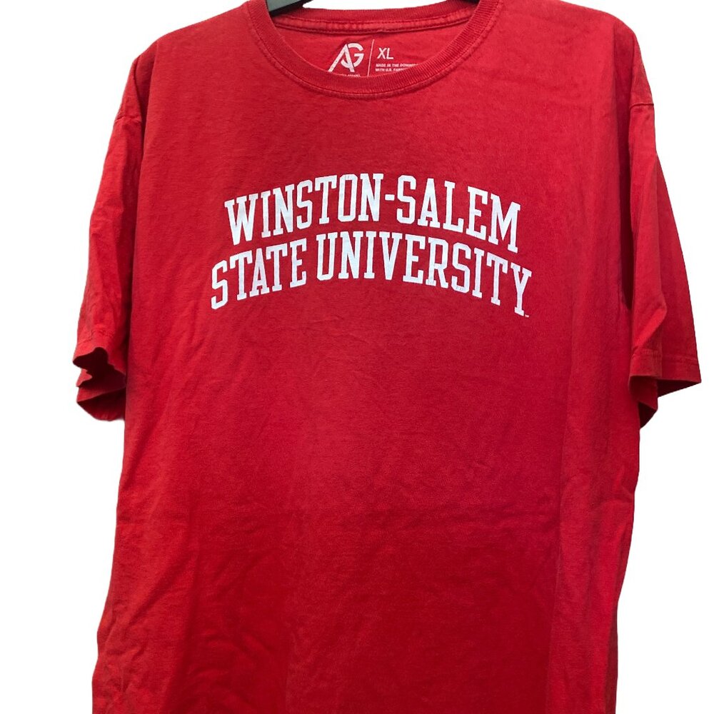 WSSU Winston-Salem State University Alta Gracia Apparel Tee Shirt, XL